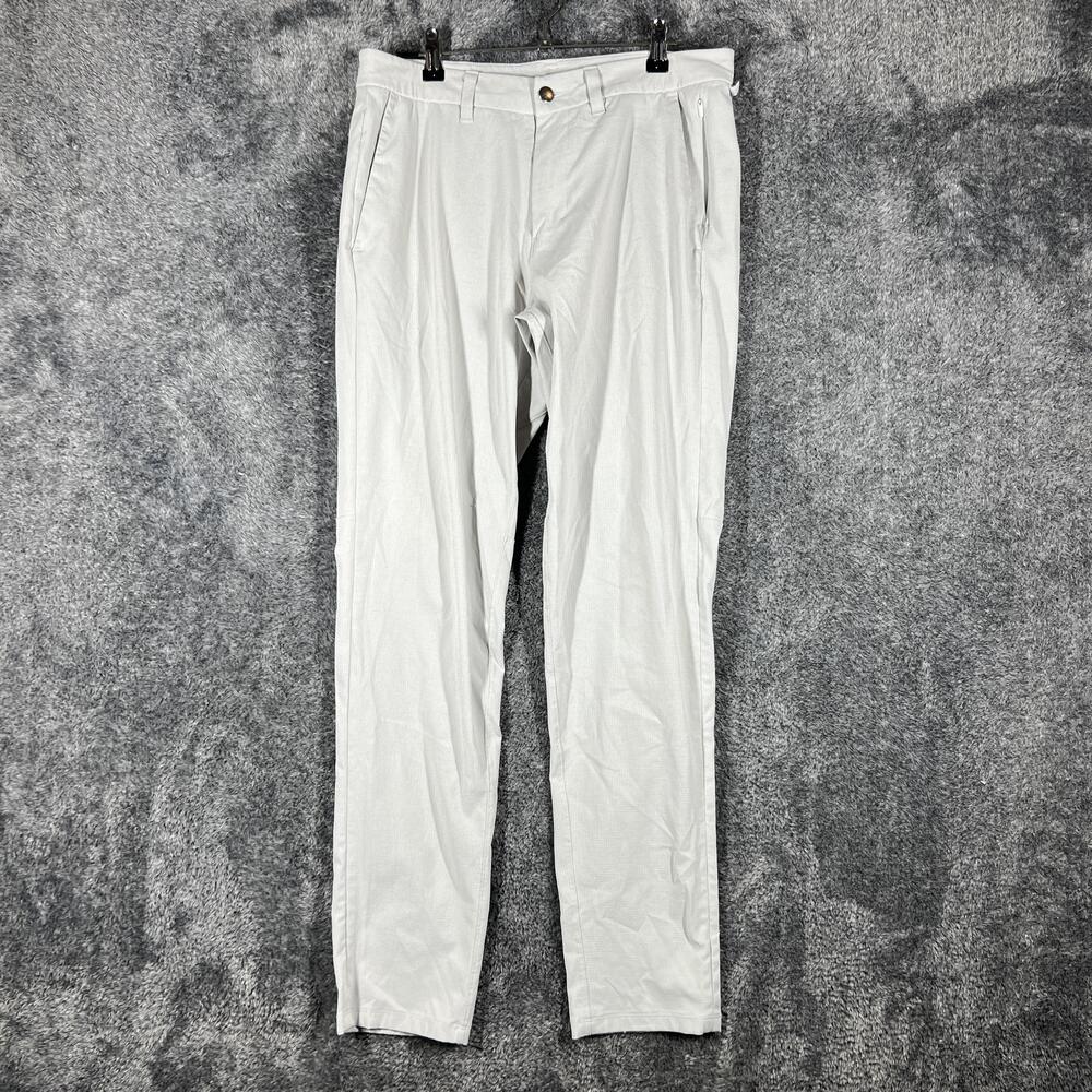 Lululemon Pants Mens 31x29 Gray Dress Pants Commission Pant Slim Ventlight Mesh